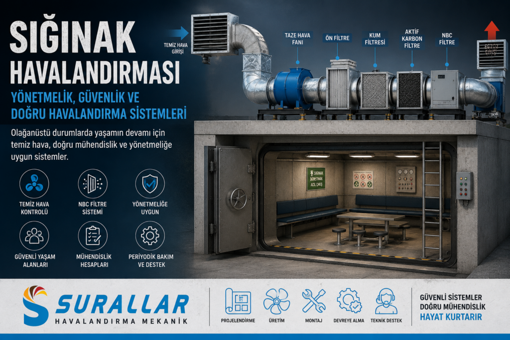 Sığınak Havalandırması ve Yönetmelik